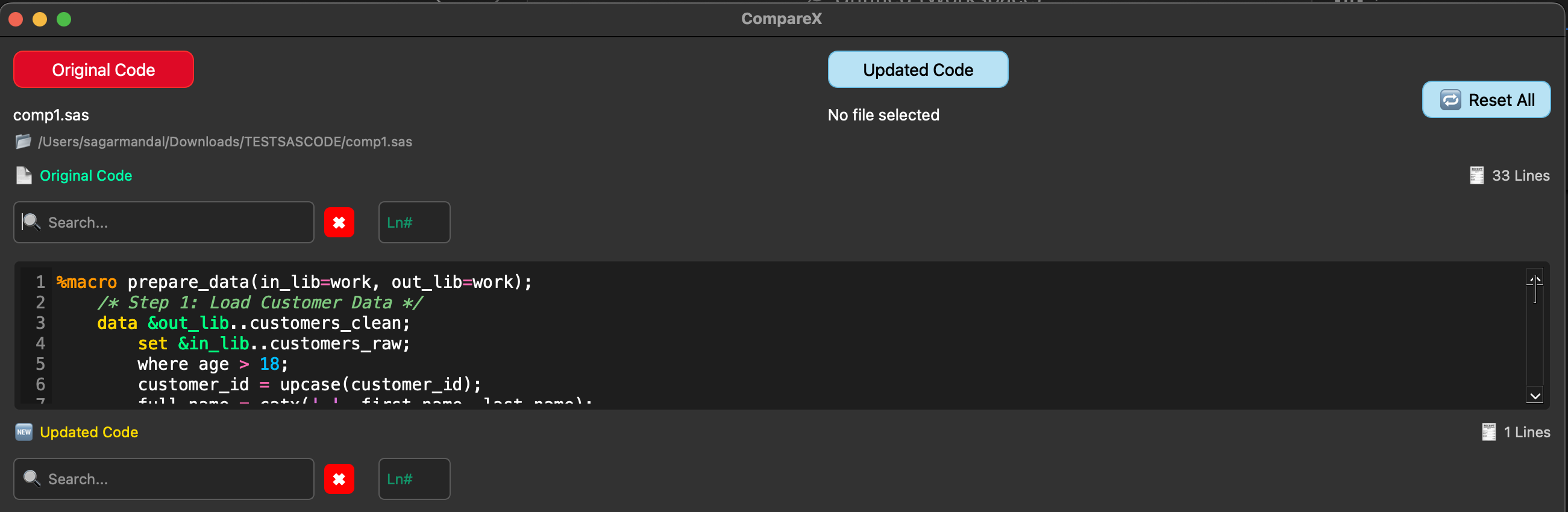 File Change Detection